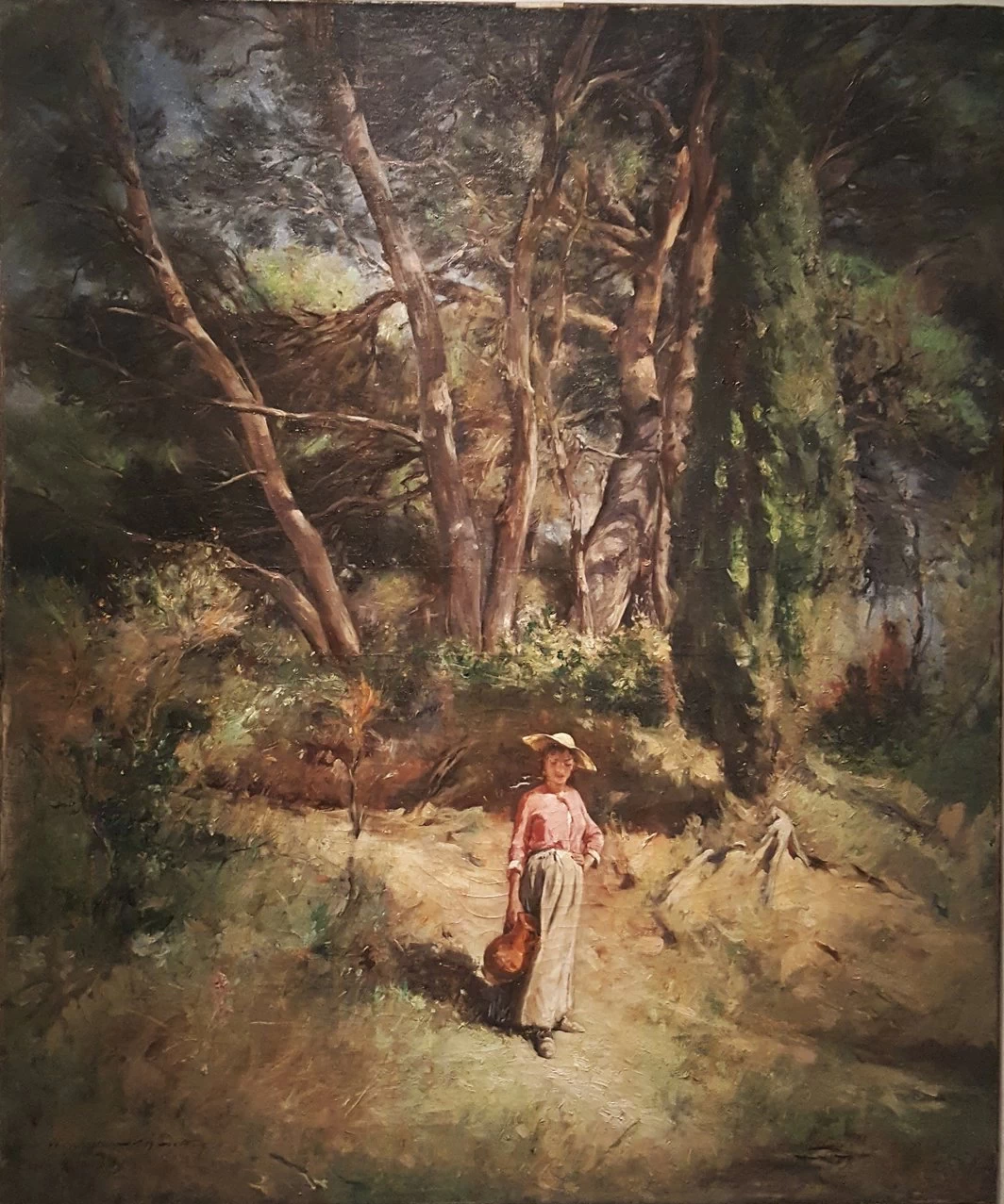 50-Alphonse Moutte-La pineta della bastide di Samat